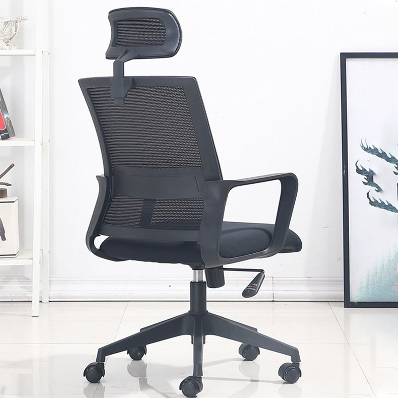 Contemporary Adjustable Office Chair Mid-Back Swivel Desk Chair Clearhalo 'furn' 'furn_office_chair' 'Furniture' 'Office Chairs' 'Office Furniture' 'office_chair' 1200x1200_78db5b49-8beb-446d-a4d5-a941cefa3d13