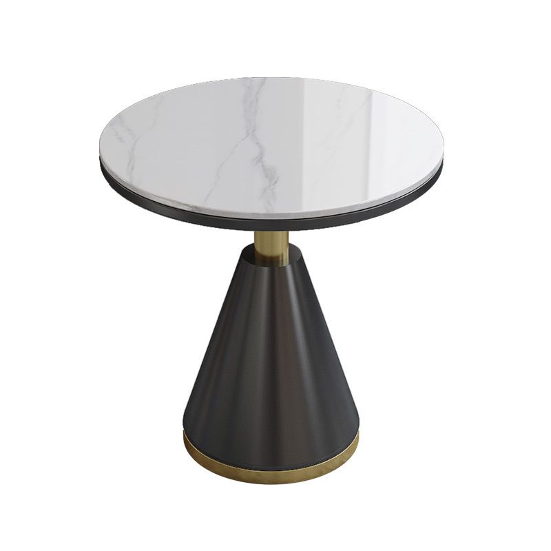 Table traditionnelle de luxe rond de luxe rond table en pierre pour la cuisine