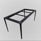 Rectangle Home Fixed Table Industrial Sintered Stone Dining Table Clearhalo 'Dining Tables & Seating' 'Dining Tables' 'dining_table' 'furn' 'furn_dining_table' 'Furniture' 'Kitchen & Dining Furniture' 1200x1200_78de721d-67f9-44f6-814a-619c8db0b79a