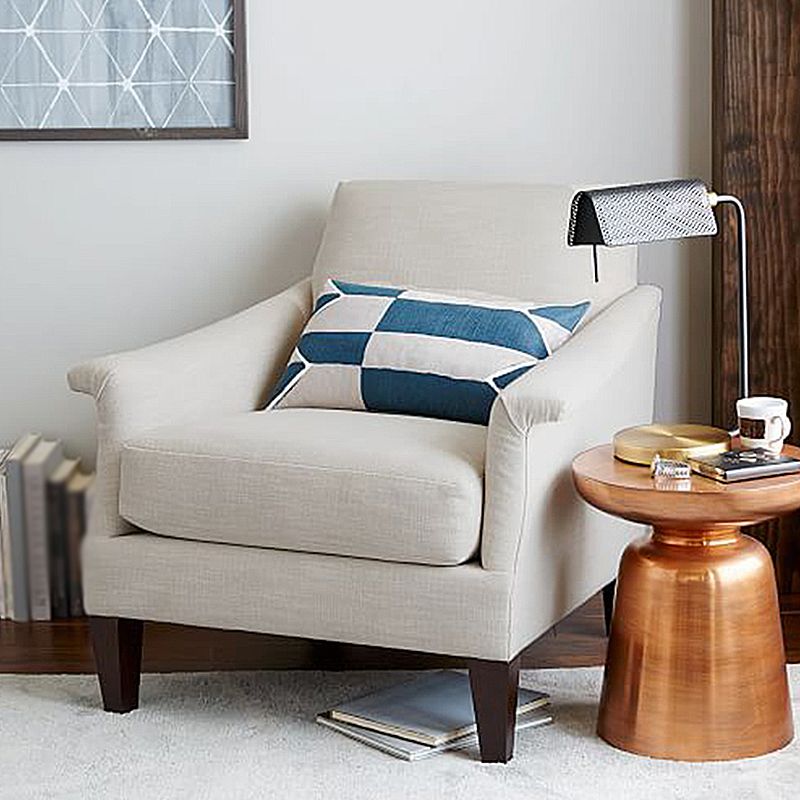 Modern Metal Round Side Table 43/60' Tall Pedestal End Table Clearhalo 'Coffee & Accent Tables' 'End & Side Tables' 'end_side_tables' 'furn' 'furn_end_side_tables' 'Furniture' 'Living Room Furniture' 1200x1200_78df4987-1542-4d0a-8ff0-feb48ee8b1a7