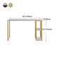 Rectangle Living Room Pub Height Dining Table Marble Bistro Table with Storage Clearhalo 'Bar Furniture' 'Bar Tables' 'bar_tables' 'furn' 'furn_bar_tables' 'Furniture' 'furniture_bar_tables' 'Kitchen & Dining Furniture' 1200x1200_78e04d74-714e-4df1-a188-198e857e868f