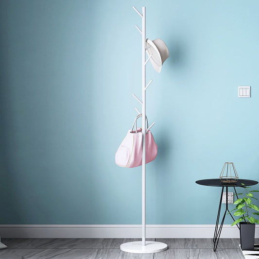 Modern Entryway Metal Free Standing No Distressed 8 Hooks Coat Rack Clearhalo 'Entry & Mudroom Furniture' 'furn' 'furn_hall_tree_coat_racks' 'Furniture' 'Hall Trees & Coat Racks' 'hall_tree_coat_racks' 1200x1200_78e33605-d188-463c-9a41-7c46c8c44436