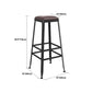 Modern 1/4/6/7 Pieces Bar Table Set Rectangle Wood Counter Table with High Stools for Cafe Clearhalo 'Bar Furniture' 'furn' 'furn_home_bar_bar_sets' 'Furniture' 'Home Bars & Bar Sets' 'home_bar_bar_sets' 'Kitchen & Dining Furniture' 1200x1200_78e3e22e-7373-48e0-92ba-64975cf3fa7d