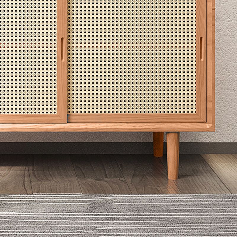 Server da pranzo in legno massimo da 15,75 "W in stile contemporaneo per soggiorno in cucina