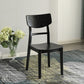 Black Modern Side Chair Solid Wood Dining Chair for Living Room Clearhalo 'Dining Chairs' 'Dining Tables & Seating' 'dining_chair' 'furn' 'furn_dining_chair' 'Furniture' 'Kitchen & Dining Furniture' 1200x1200_78e4ef8b-94ef-4c0e-986b-adfd1459024d