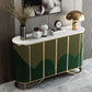 Base oro moderna sideboard a buffet a buffet con archiviazione