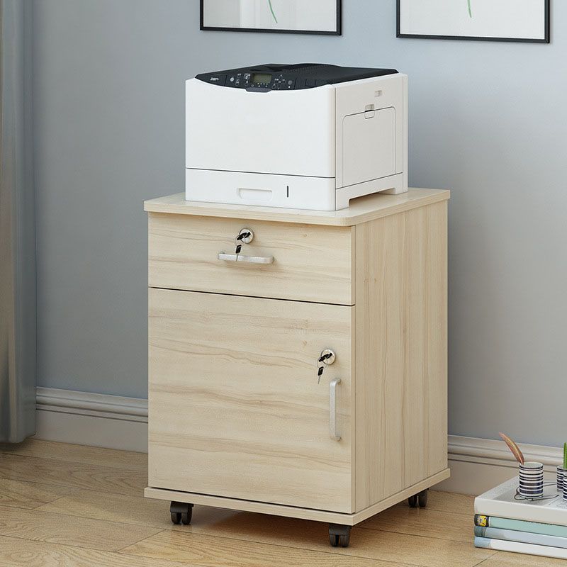Industrial Cabinet Wood Locking Drawers and Storage Filing Cabinet with Wheels Clearhalo 'Filing Cabinets' 'filling_cabinets' 'furn' 'furn_filling_cabinets' 'Furniture' 'Office Furniture' 1200x1200_78e977f3-8da7-4b4b-a101-0634e1d636a3