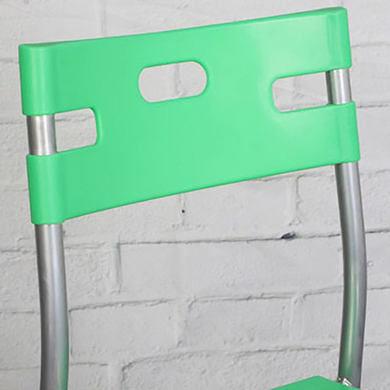 Minimalist Style Plastic Dining Armless Chair Open Back Stackable Dining Side Chair Clearhalo ' kitchen&dining_furn' 'Dining Chairs' 'Dining Tables & Seating' 'dining_chair' 'furn' 'furn_dining_chair' 'Furniture' 'furniture_dining_chair' 'Kitchen & Dining Furniture' 'kitchen' 1200x1200_78ea6693-eb53-41a7-8148-3714f6e7dc22