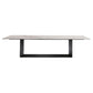 Metal Traditional Luxury Rectangular Table Sintered Stone Table for Kitchen Clearhalo ' dining_table' 'Dining Tables & Seating' 'Dining Tables' 'furn' 'furn_dining_table' 'Furniture' 'furniture_dining_table' 'Kitchen & Dining Furniture' 'kitchen&dining_furn' 'kitchen' 'kitchen_dining_table' 1200x1200_78eba526-ece9-49c1-acec-905970697498