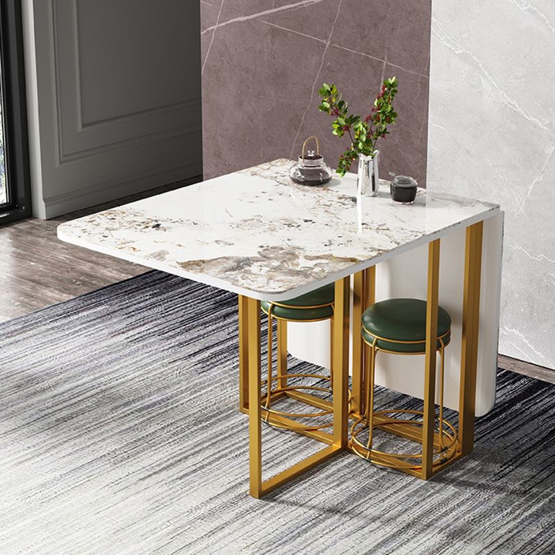 RECTANGE TABLE SIMPLICITE Meubles pliants en pierre, 59 "L x 31,5" W x 28,7 "H