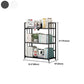 Modern Metal Bookshelf Home Office Standard Bookcase with Shelves