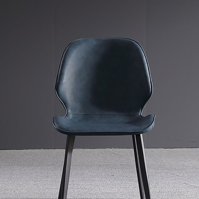 Contemporary Kitchen Dining Side Chair Wingback Armless Chair Clearhalo 'Dining Chairs' 'Dining Tables & Seating' 'dining_chair' 'furn' 'furn_dining_chair' 'Furniture' 'Kitchen & Dining Furniture' 1200x1200_78f9ac46-f181-4b46-9930-05cd80d0f5d2