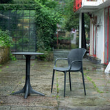 Glam Style Plastic Dining Arm Chair Matte Finish Dining Chair for Dinning Room Clearhalo ' kitchen&dining_furn' 'Dining Chairs' 'Dining Tables & Seating' 'dining_chair' 'furn' 'furn_dining_chair' 'Furniture' 'furniture_dining_chair' 'Kitchen & Dining Furniture' 'kitchen' 1200x1200_78fafb03-36db-4971-99ad-9c810f776d7b