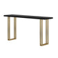 Glam Bar-height Table Solid Wood Top Pub Table for Living Room Clearhalo 'Bar Furniture' 'Bar Tables' 'bar_tables' 'furn' 'furn_bar_tables' 'Furniture' 'Kitchen & Dining Furniture' 1200x1200_78fe90ba-be5f-41d4-824e-1610e2258aeb