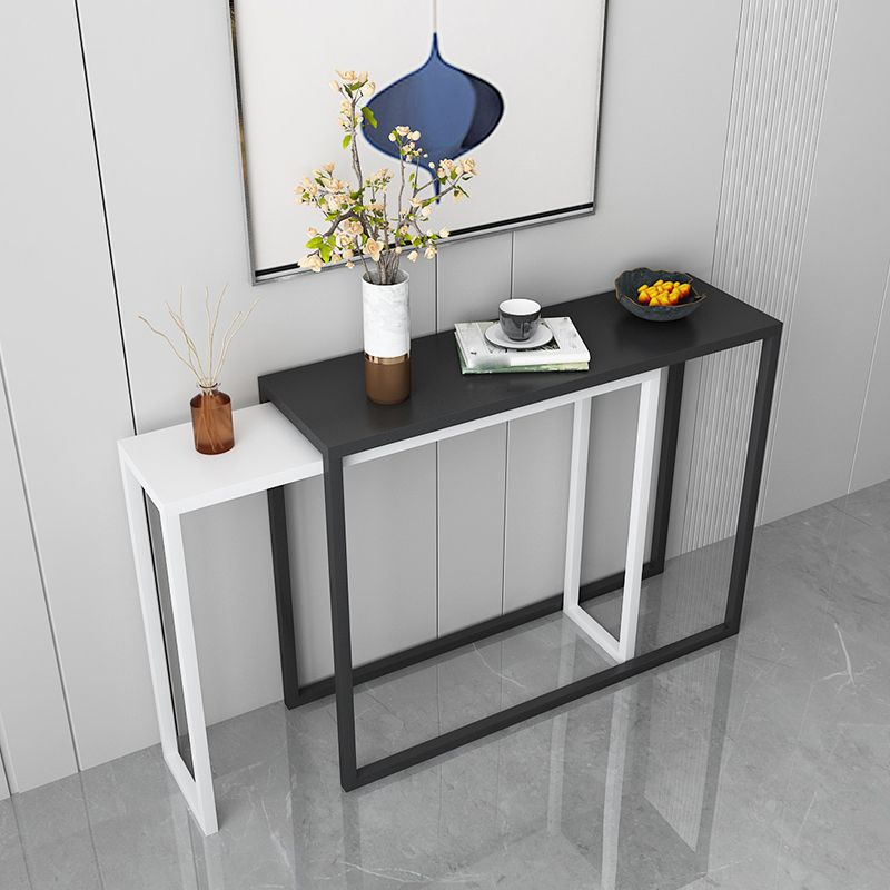 Tavolo console a base di slitte, 11,8 "W Ironcraft Modern Sother Console Table