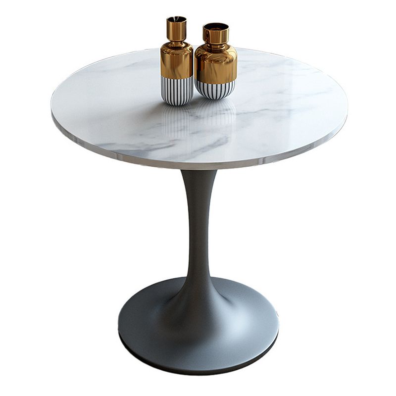 Modern Round Dining Table Artificial Marble Tulip Table for Dining Room Clearhalo 'Dining Tables & Seating' 'Dining Tables' 'dining_table' 'furn' 'furn_dining_table' 'Furniture' 'Kitchen & Dining Furniture' 1200x1200_7904262e-5284-486f-a708-38b4bd6667a7