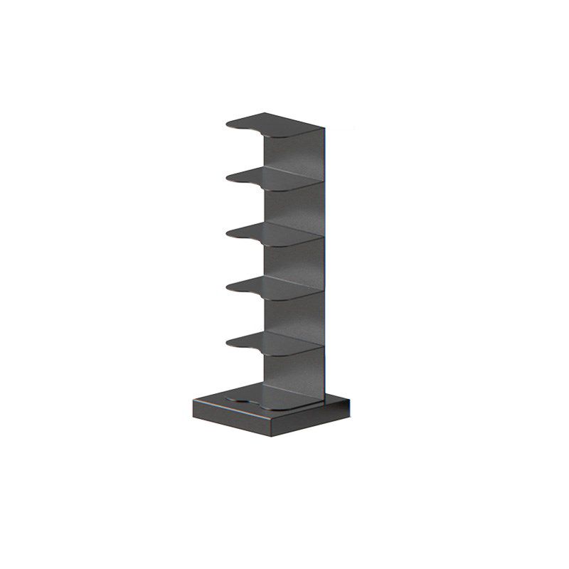 Metal Geometric Bookcase Contemporary Style Vertical Book Shelf Clearhalo 'Bookcases' 'furn' 'furn_bookcases' 'Furniture' 'furniture_bookcases' 'kitchen' 'kitchen_bookcases' 'Living Room Furniture' 'Office Furniture' 1200x1200_79045e70-f33e-4527-8ce7-796ac1b584d4