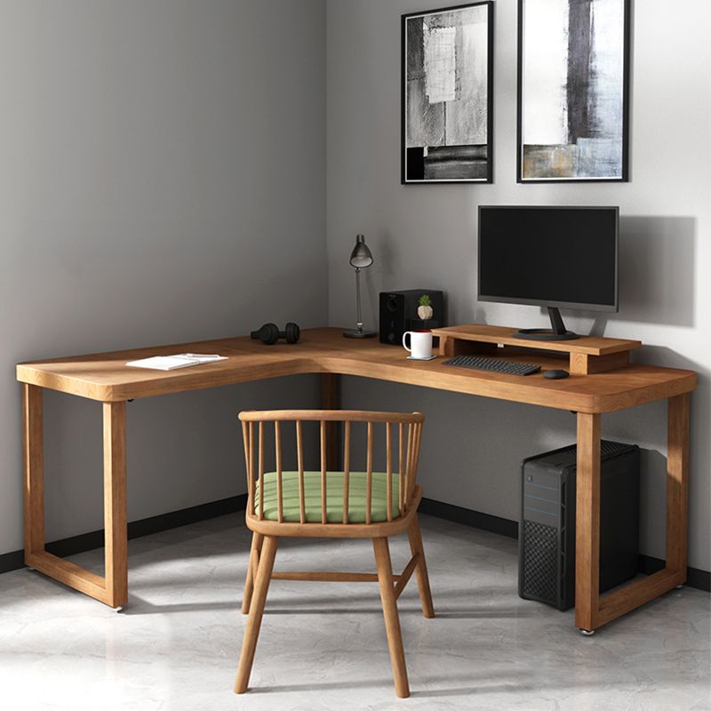 Scrivania per ufficio in legno massiccio contemporaneo da 29,53 pollici da ufficio alto