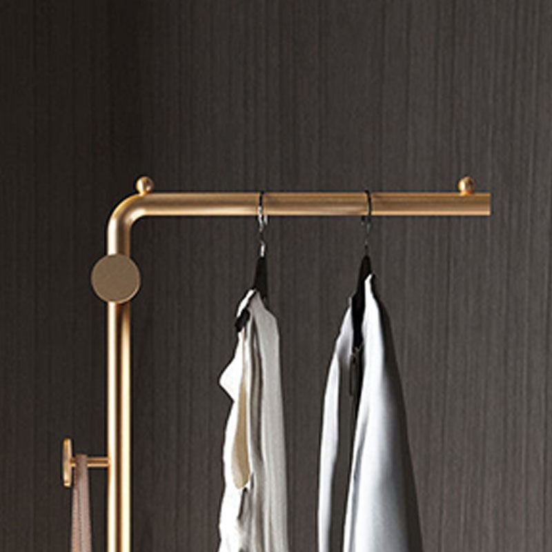 Kleiderregal Eingangs -Kit Hängende Schiene frei stehende Kleiderbügel