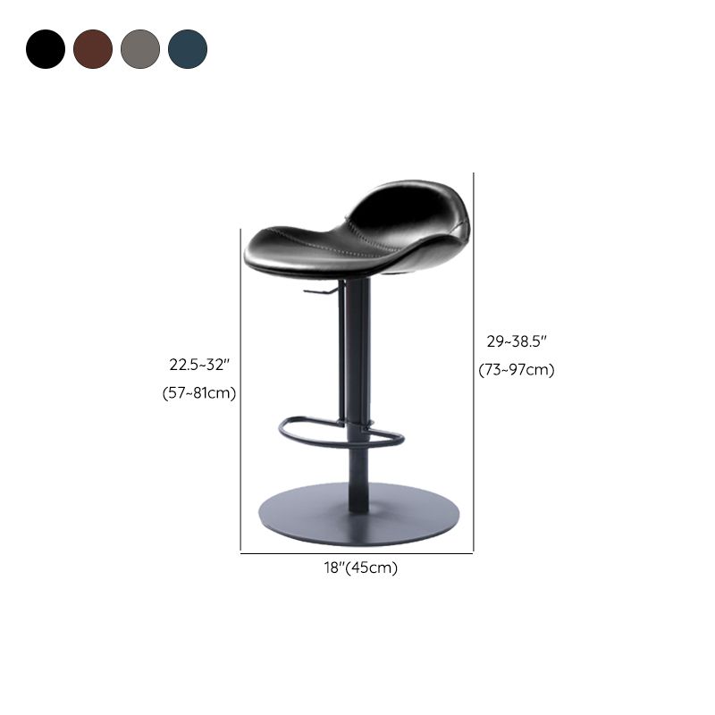 Industrial Bar Stool Industrial Leather Teller -ontlasting voor Bristol