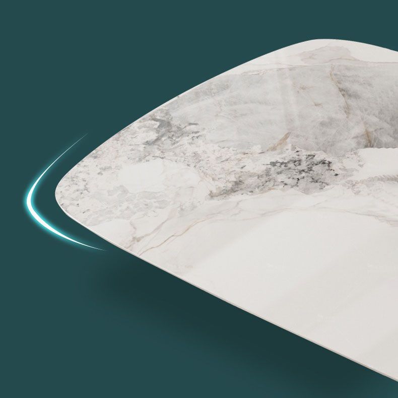 Luxury 1/4/5/7/9 Pieces Dining Set Sintered Stone Dining Table with Leather Chairs Clearhalo 'Dining Room Sets' 'Dining Tables & Seating' 'dining_room_set' 'furn' 'furn_dining_room_set' 'Furniture' 'furniture_dining_room_set' 'Kitchen & Dining Furniture' 1200x1200_790a795e-0a5e-47b1-af70-37675657da21