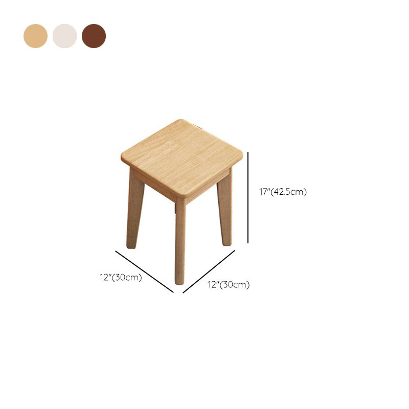 Scandinavo 29,52 "in altezza tavolo in legno massiccio Vanity con specchio