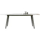 Modern Sintered Stone Dining Rectangle Table Set 1/4/5/7 Pieces Dining Set Clearhalo 'Dining Room Sets' 'Dining Tables & Seating' 'dining_room_set' 'furn' 'furn_dining_room_set' 'Furniture' 'Kitchen & Dining Furniture' 1200x1200_791162e3-0e86-473f-9b7b-967d514d3dc4