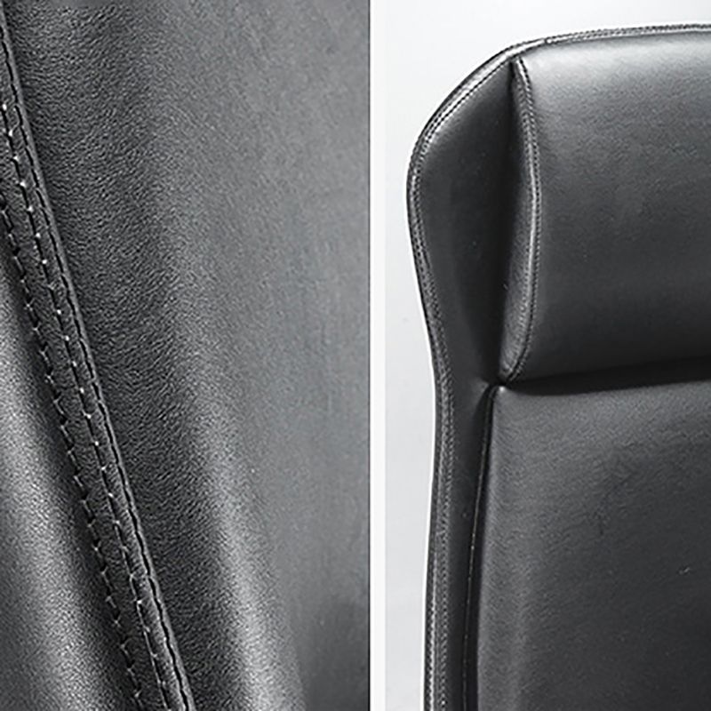 Modern Leather Executive Chair Ergonomic Adjustable Swivel Office Chair Clearhalo 'furn' 'furn_office_chair' 'Furniture' 'furniture_office_chair' 'Office Chairs' 'Office Furniture' 'office_chair' 1200x1200_7912f279-8f59-4b93-8e17-2edcc3168aa7