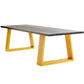 Contemporary Rectangle Dining Table Solid Wood Top Table with Sled Base Clearhalo ' dining_table' 'Dining Tables & Seating' 'Dining Tables' 'furn' 'furn_dining_table' 'Furniture' 'furniture_dining_table' 'Kitchen & Dining Furniture' 'kitchen&dining_furn' 'kitchen' 'kitchen_dining_table' 1200x1200_7914e3b0-6215-4a2b-8152-d2a58f85f9ee