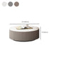 Round Slate Top Coffee Table Glam Drum Coffee Cocktail Table with Drawer Clearhalo 'Coffee & Accent Tables' 'Coffee Tables' 'coffee_tables' 'furn' 'furn_coffee_tables' 'Furniture' 'Living Room Furniture' 1200x1200_791d2c99-5918-4d0b-8f5d-98dfc3afb5e3