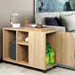 Transitional Rectangular End Table Removable Sofa Side Table with Storage