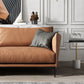 Stationary Living Room Square Arm Standard Orange Sofa with Cushions Clearhalo 'furn' 'furn_sofas' 'Furniture' 'furniture_sofas' 'kitchen' 'kitchen_sofas' 'Living Room Furniture' 'Sofa' 'sofas' 1200x1200_7924f488-e6ad-4f37-b37e-ff4075671df5