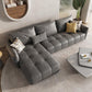 32"H Mid-Century Modern Sectional Sofa Leather Stain-Resistant Sleeper Sectional Clearhalo 'furn' 'furn_sectionals' 'Furniture' 'Living Room Furniture' 'Sectionals' 1200x1200_792ba476-ffd6-4ef4-a665-a77131209c50