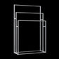 Hall Stand Industrial Stand Metal Entryway Kit gancio di cappotto per corridoio