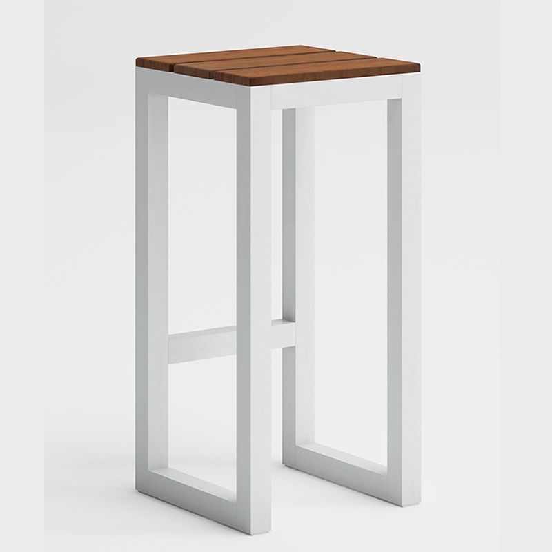 Brown Wood Top Bar Table Outdoor Trestle Base Bar Wine Table Clearhalo 'Bar Furniture' 'Bar Tables' 'bar_tables' 'furn' 'furn_bar_tables' 'Furniture' 'Kitchen & Dining Furniture' 1200x1200_7938ed94-442c-44f8-bd6e-2f72f171a9d2