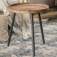 Scandinavian Solid Wood Cocktail Coffee Metal Round Coffee Table Clearhalo 'Coffee & Accent Tables' 'Coffee Tables' 'coffee_tables' 'furn' 'furn_coffee_tables' 'Furniture' 'Living Room Furniture' 1200x1200_7939bba3-3777-446c-9f1f-ea5166ca380a
