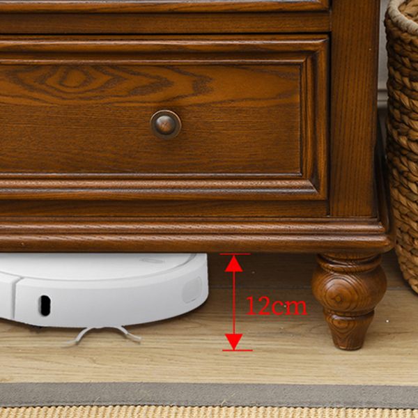 Sideboard moderna in sideboard da pranzo in legno marrone con porte per soggiorno