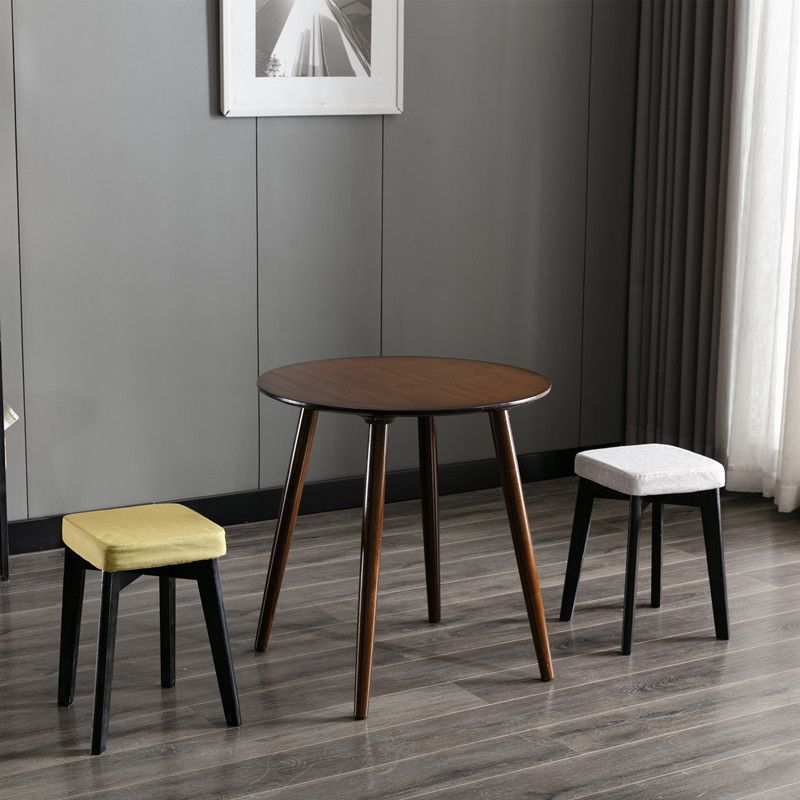 Brown/Natural Wood Living Room Side Table Round 4 Legs End Table Clearhalo 'Coffee & Accent Tables' 'End & Side Tables' 'end_side_table' 'end_side_tables' 'furn' 'furn_end_side_tables' 'Furniture' 'furniture_end_side_table' 'Living Room Furniture' 1200x1200_793a7d10-32ea-430b-8908-3e8684404f33