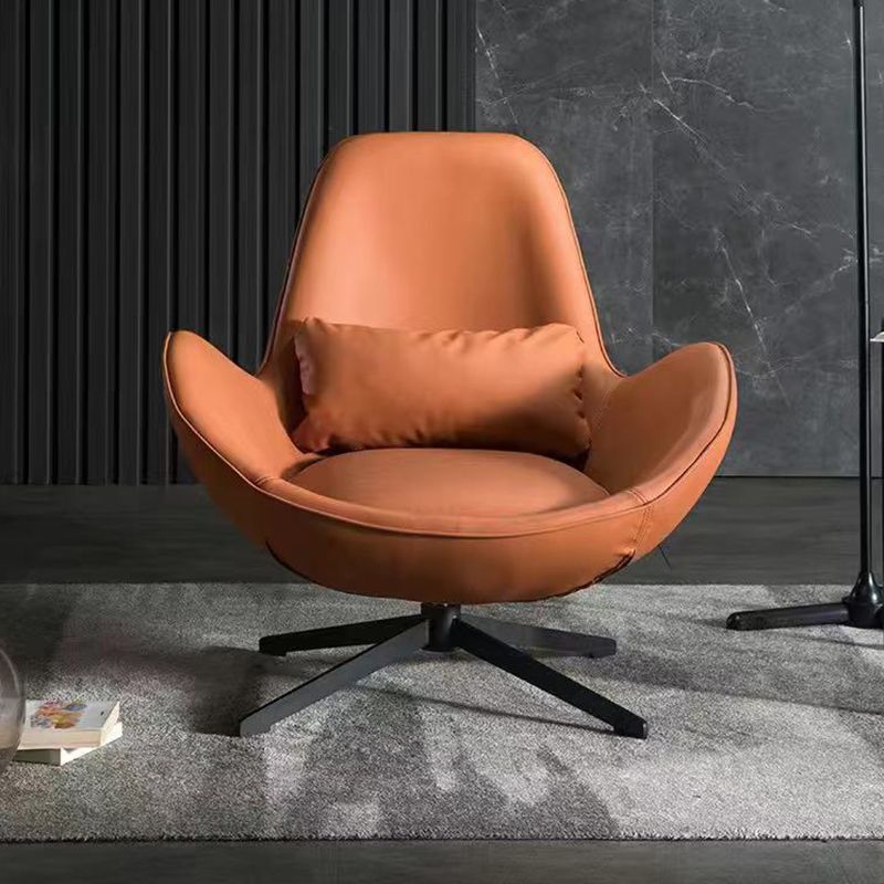 Faux Leather Chair31.8" L x30.3"W x33.4"H Swivel Chair for Living Room Clearhalo 'Accent Chairs' 'accent_chairs' 'Chairs & Seating' 'furn' 'furn_accent_chairs' 'Furniture' 'Living Room Furniture' 1200x1200_793deb4a-e774-43c0-b614-5da7b85c27b9