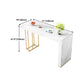 Stone Top Bar Dining Table Traditional Luxury Rectangle Bar Table with Sled Base Clearhalo 'Bar Furniture' 'Bar Tables' 'bar_tables' 'furn' 'furn_bar_tables' 'Furniture' 'furniture_bar_tables' 'Kitchen & Dining Furniture' 1200x1200_793f7d96-d2d4-4486-b6cf-677097d9045f