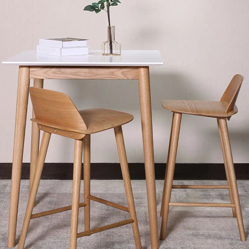 Contemporary Indoor Solid Wood Bar Stool Low Back Armless Stool Clearhalo 'Bar Furniture' 'Bar Stools' 'bar_stools' 'furn' 'furn_bar_stools' 'Furniture' 'Kitchen & Dining Furniture' 1200x1200_793fc55e-7b7c-4041-8f84-ff98cf1b1153
