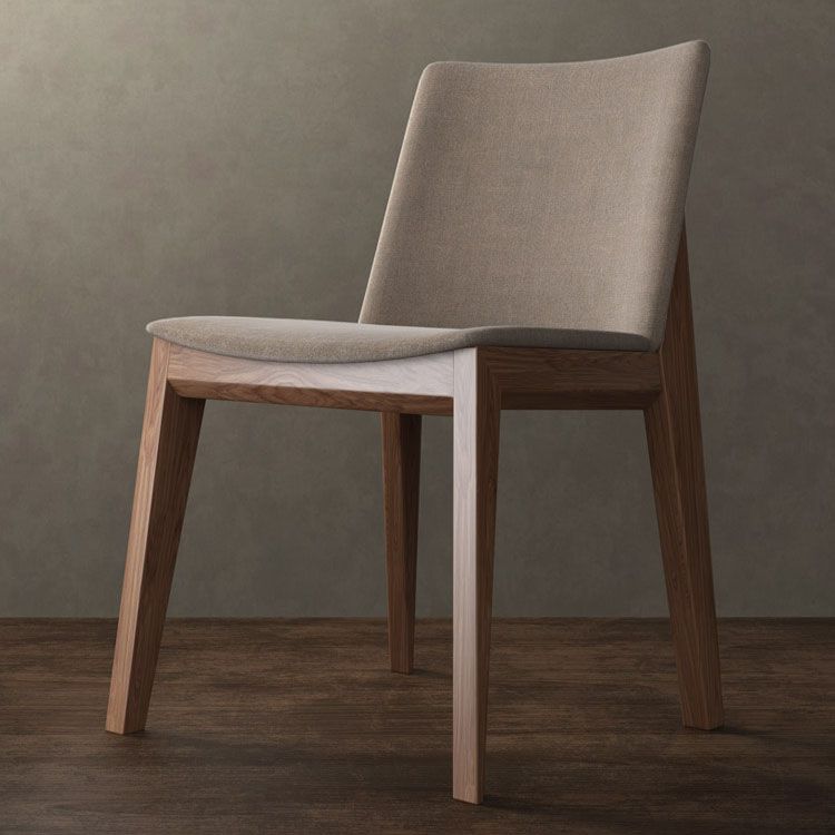 Armless Kitchen Side Chairs Modern Ash Wood Dining Chairs for Dining Room Clearhalo 'Dining Chairs' 'Dining Tables & Seating' 'dining_chair' 'furn' 'furn_dining_chair' 'Furniture' 'furniture_dining_chair' 'Kitchen & Dining Furniture' 1200x1200_794307a8-06f9-41ac-86dd-fd78f59cf9e9
