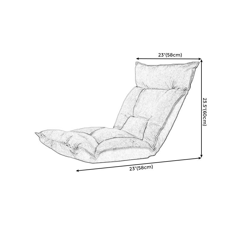 Moderno 22,83 "largo*22,83" profondo*23,62 "sedia da lino parsons con biscotto