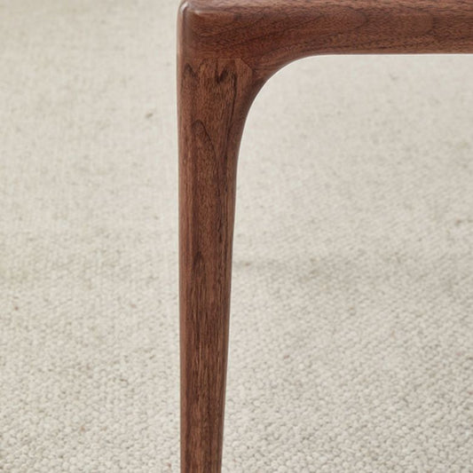 Modern Simple Side Chair Wooden Base Side Dining Chair for Living Room