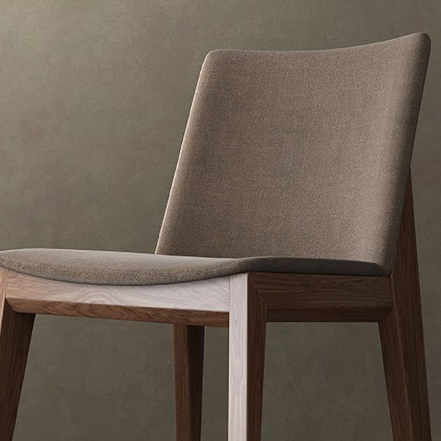 Contemporary Restaurant Upholstered Side Chair Solid Back Dining Chair Clearhalo ' kitchen&dining_furn' 'Dining Chairs' 'Dining Tables & Seating' 'dining_chair' 'furn' 'furn_dining_chair' 'Furniture' 'furniture_dining_chair' 'Kitchen & Dining Furniture' 'kitchen' 1200x1200_794aac8c-26f5-4100-b2c2-192547c0d356