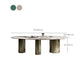 Simplicity Fixed Dining Room Table Sintered Stone Home Fixed Desk Clearhalo 'Dining Tables & Seating' 'Dining Tables' 'dining_table' 'furn' 'furn_dining_table' 'Furniture' 'Kitchen & Dining Furniture' 1200x1200_794b07a1-f33c-43fc-80b3-a66ec3381c73