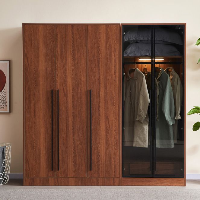 Moderno telaio in legno armadio armadio indipendente