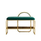 Modern Entryway Bench Cushioned Metal Seating Bench , 12.5" Width Clearhalo 'Benches' 'Chairs & Seating' 'furn' 'furn_benches' 'Furniture' 'Living Room Furniture' 1200x1200_794fd51b-892a-4592-b155-b9f688261ec0