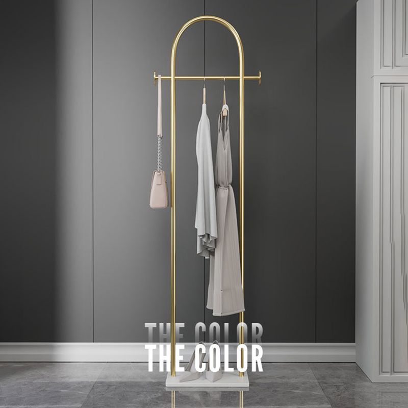 Metal Entryway Kit Industrial Hall Tree with Hanging Rail Free Standing Coat Rack Clearhalo 'Entry & Mudroom Furniture' 'furn' 'furn_hall_tree_coat_racks' 'Furniture' 'Hall Trees & Coat Racks' 'hall_tree_coat_racks' 1200x1200_795202e9-af6f-42c6-8b5d-6bc2ab998f69