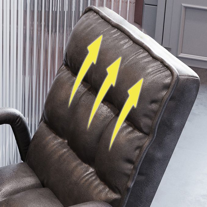 Contemporary Style Upholstered Side Chair Solid Back Arm Single Dining Chair for Home Use Clearhalo ' kitchen&dining_furn' 'Dining Chairs' 'Dining Tables & Seating' 'dining_chair' 'furn' 'furn_dining_chair' 'Furniture' 'furniture_dining_chair' 'Kitchen & Dining Furniture' 'kitchen' 1200x1200_79584121-8663-431d-8b76-cebc909bd9d2